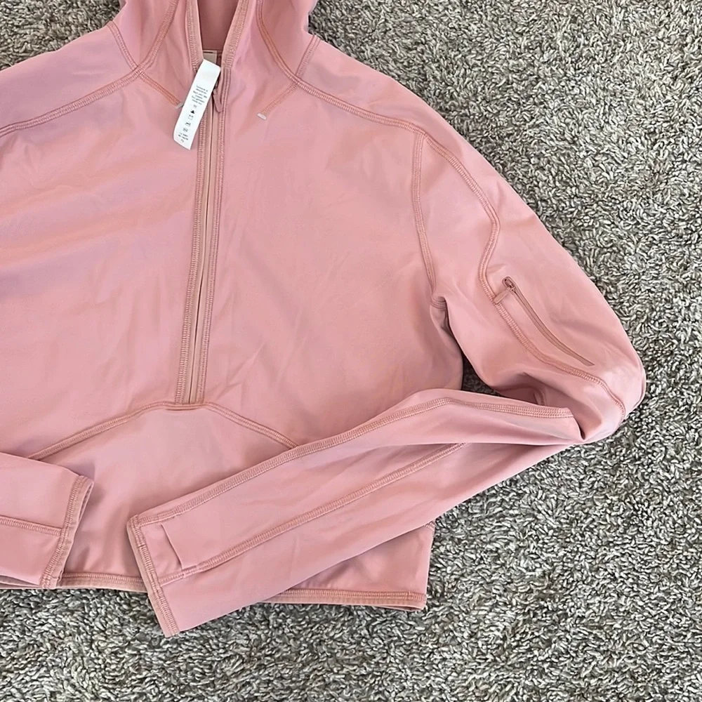 Lululemon Break a Trail 1/2 Zip Hoodie Size 6